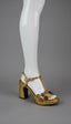 CHIE MIHARA SHOES KICUSE GOLD