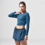 ESSENTIAL FULL SLEEVES CROP TOP