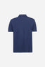 REGULAR-FIT POLO SHIRT IN ELASTICATED COTTON - AUGUST