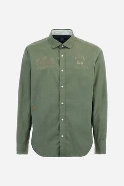 SHIRT IN POPLIN COTTON WITH REGULAR FIT - AARON