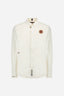 GUARDS SHIRT IN ELASTICATED COTTON WITH A REGULAR FIT - ANSELMO