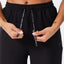 RIBBED WIDE LEG PANTS