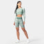 INFINITY STRIPE SEAMLESS CROP TOP