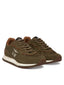 AERONAUTICA MILITARE RETRO SNEAKERS WITH PRINTED SOLE