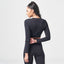 ESSENTIAL FULL SLEEVES CROP TOP