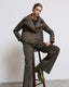 QUILTED JACKET WITH A COLLAR