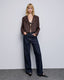 CROPPED DOUBLE-BREASTED BLAZER