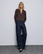 CROPPED DOUBLE-BREASTED BLAZER