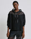 SWEATSHIRT WITH ORGANZA