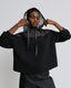SWEATSHIRT WITH ORGANZA