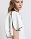 BLOUSE WITH CUT-OUT SLEEVES