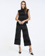 SLEEVELESS TOP WITH SEQUIN DETAILS