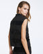 SLEEVELESS TOP WITH SEQUIN DETAILS