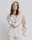 BLOUSE WITH RUFFLES AT THE BACK
