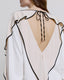 BLOUSE WITH RUFFLES AT THE BACK