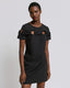 SHORT-SLEEVE DRESS WITH BOWS