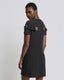 SHORT-SLEEVE DRESS WITH BOWS