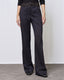 STRIPED PANTS WITH A BLACK DETAIL