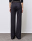 STRIPED PANTS WITH A BLACK DETAIL