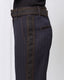 STRIPED PANTS WITH A BLACK DETAIL