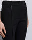 FLARE PANTS WITH FAUX LEATHER EFFECT PIPING DETAILS