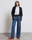 DENIM PANTS WITH DETAILED WAISTBAND