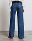 DENIM PANTS WITH DETAILED WAISTBAND