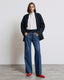 DENIM PANTS WITH DETAILED WAISTBAND