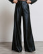 SHIMMERY TEXTURED FLARE PANTS