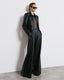 SHIMMERY TEXTURED FLARE PANTS