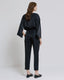 HIGH-WAIST PLEATED PANTS