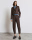HIGH-WAIST PANTS WITH A BELT