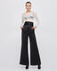 FLARE PANTS WITH A BELT