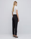 STRAIGHT-LEG PANTS WITH SLITS
