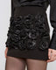 MINI SKIRT WITH MOTIF FLOWERS