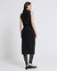 MIDI SKIRT WITH A SLIT AND EMBROIDERIES