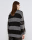 STRIPED KNITTED SWEATER WITH SEQUINS