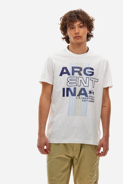 REGULAR FIT COTTON JERSEY T-SHIRT - ALDOUS