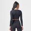 ESSENTIAL FULL SLEEVES CROP TOP