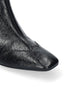 BIBI LOU SQUARE-TOE LEATHER ANKLE BOOTS