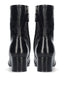 BIBI LOU SQUARE-TOE LEATHER ANKLE BOOTS