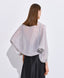 METALLIC-EFFECT SHRUG