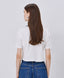 CROPPED TOP WITH A COLLAR AND ZIPPER