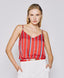 STRIPED STRAPPY TOP