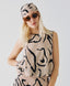 PRINTED TOP WITH A PUFFED HEMLINE