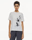 T-SHIRT WITH A FLORAL PRINT