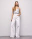METALLIC-EFFECT STRAPPY TOP