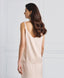 SATIN TOP WITH STRAPS