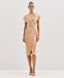 MIDI SATIN DRESS