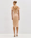 MIDI SATIN DRESS